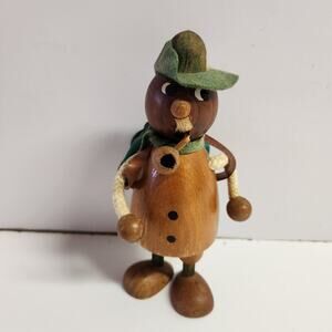 Hans Bolling Danish Mid Century Vintage Teak Wood Fisherman